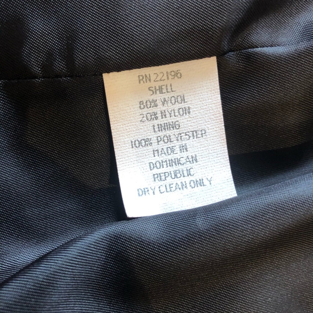 Brown Jason Kole wool coat - small - Picture 6 of 9